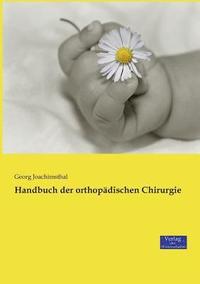 bokomslag Handbuch der orthopädischen Chirurgie