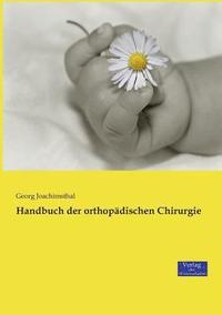 bokomslag Handbuch der orthopdischen Chirurgie