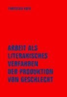 Franziska Haug - Arbeit als literarisches Verfahren der Produktion von Geschlecht, Häftad