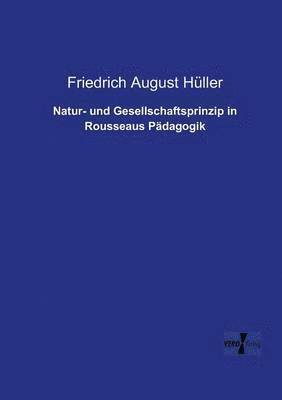 bokomslag Natur- und Gesellschaftsprinzip in Rousseaus Pdagogik