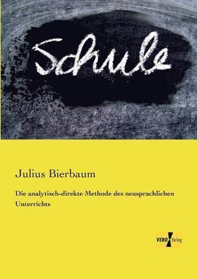 bokomslag analytisch-direkte Methode des neusprachlichen Unterrichts