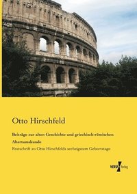 bokomslag Beitrage zur alten Geschichte und griechisch-roemischen Altertumskunde
