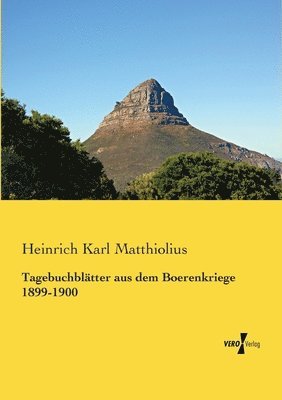 bokomslag Tagebuchblatter aus dem Boerenkriege 1899-1900