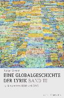 bokomslag Eine Globalgeschichte der Lyrik/Bd. III