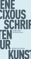 Hélène Cixous - Schriften zur Kunst I, Häftad