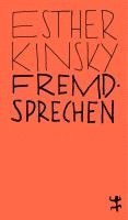 bokomslag Fremdsprechen