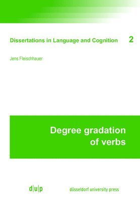 bokomslag Degree Gradation of Verbs