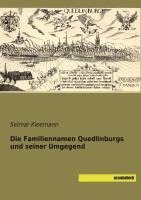 Selmar Kleemann - Die Familiennamen Quedlinburgs und seiner Umgegend, Häftad