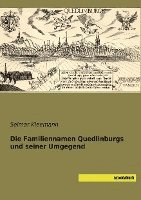 Selmar Kleemann - Die Familiennamen Quedlinburgs und seiner Umgegend, Häftad