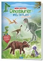 Trötsch Stickerbuch Mein erster Dinosaurier Weltatlas 1