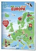 bokomslag Trötsch Stickerbuch Mein erster Atlas Europa