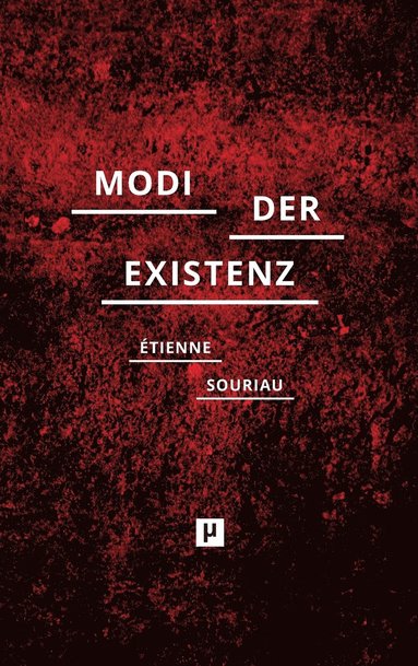 bokomslag verschiedenen Modi der Existenz