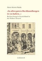 bokomslag 'In allen guten Buchhandlungen ist zu haben...'