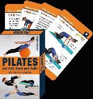 bokomslag Trainingskarten: Pilates mit Ball, Band und Rolle