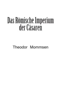bokomslag Römische Imperium der Cäsaren