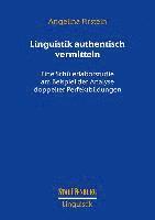 bokomslag Linguistik authentisch vermitteln