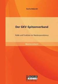 bokomslag Der GKV-Spitzenverband