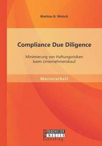 bokomslag Compliance Due Diligence