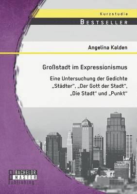 bokomslag Großstadt im Expressionismus
