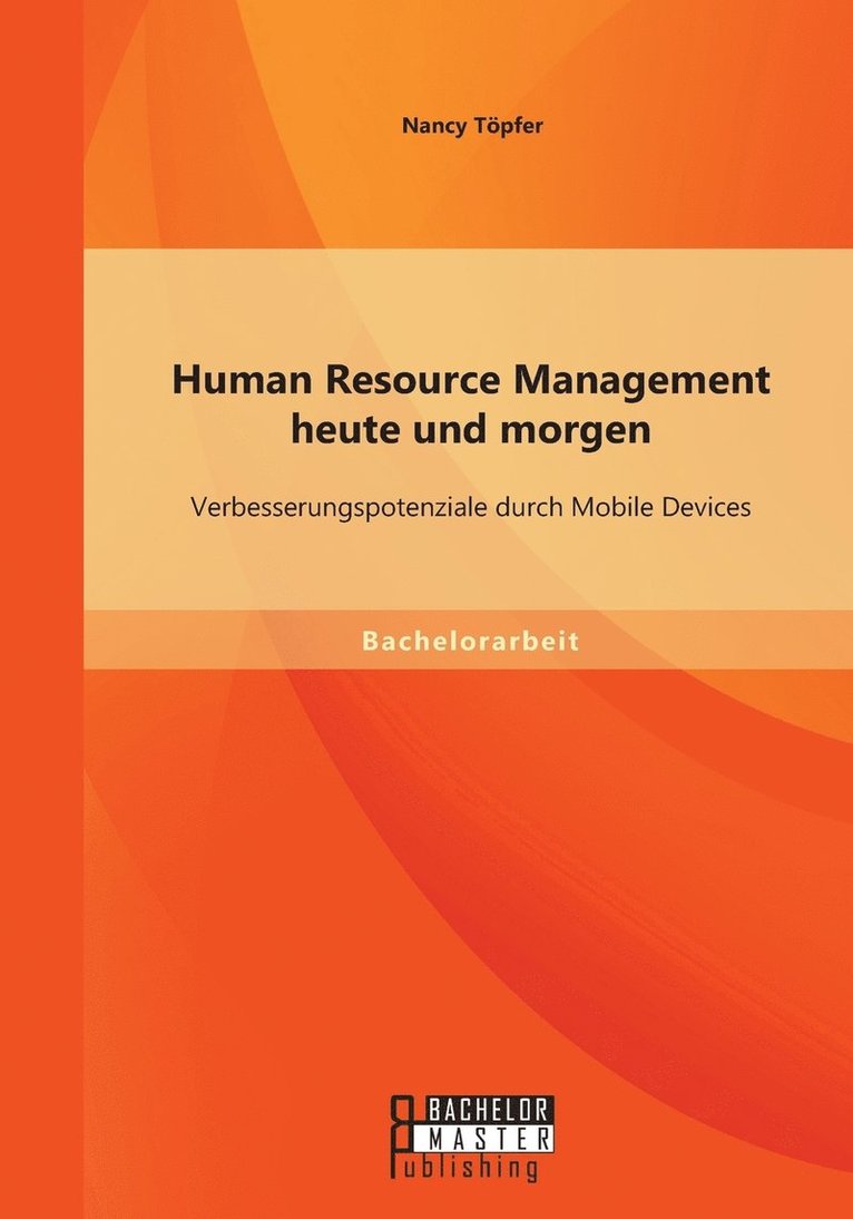 Human Resource Management heute und morgen 1