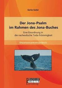 bokomslag Jona-Psalm im Rahmen des Jona-Buches