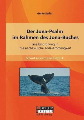 bokomslag Der Jona-Psalm im Rahmen des Jona-Buches