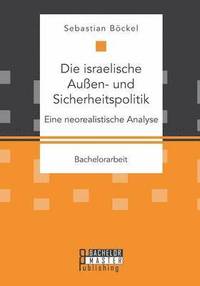 bokomslag israelische Außen- und Sicherheitspolitik