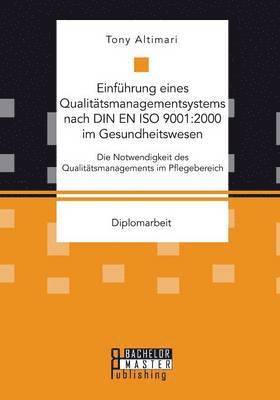 bokomslag Einfhrung eines Qualittsmanagementsystems nach DIN EN ISO 9001