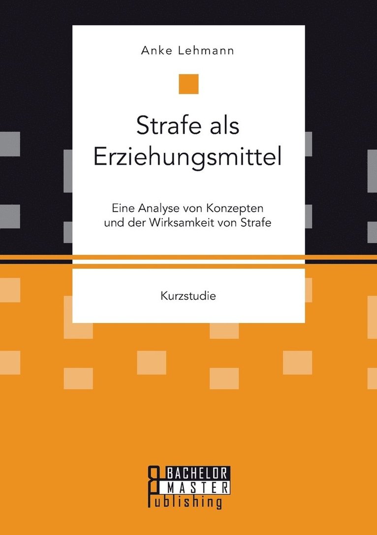 Strafe als Erziehungsmittel 1