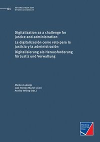 bokomslag Digitalization as a challenge for justice and administration