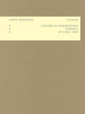 Santu Mofokeng, Joshua Chuang, Lunetta Bartz, Santu Mofokeng - Santu Mofokeng: Stories, Häftad
