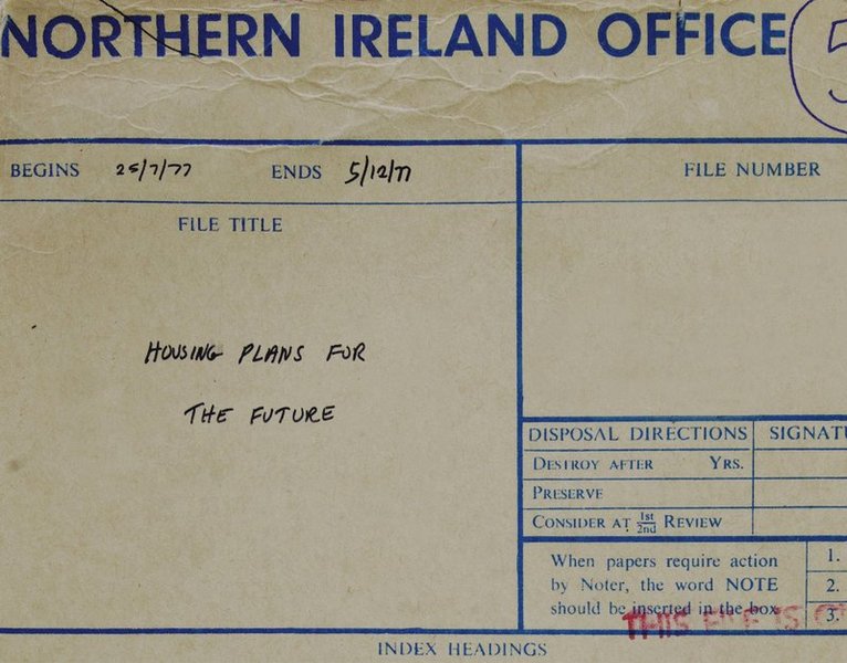 Donovan Wylie: Housing Plans for the Future