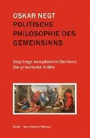 bokomslag Politische Philosophie des Gemeinsinns