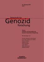Christin Hansen, Julia Quast - Zeitschrift für Genozidforschung, 24. Jahrgang 2026, Heft 1, Häftad