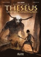 bokomslag Mythen der Antike: Theseus und der Minotaurus (Graphic Novel)