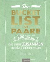 Elise de Rijck - Die Bucket List für Paare, Häftad