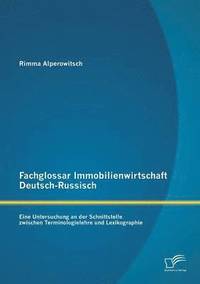 bokomslag Fachglossar Immobilienwirtschaft Deutsch-Russisch