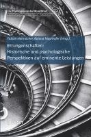 Fabian Hutmacher, Roland Mayrhofer - Errungenschaften: Historische und psychologische Perspektiven auf eminente Leistungen, Inbunden