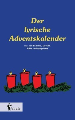 bokomslag Der lyrische Adventskalender