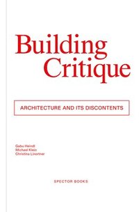 bokomslag Building Critique