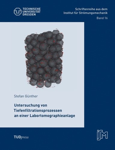 Stefan Günther - Untersuchung von Tiefenfiltrationsprozessen an einer Labortomographieanlage, Häftad