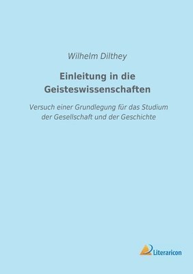 bokomslag Einleitung in die Geisteswissenschaften