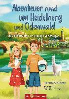 bokomslag Abenteuer rund um Heidelberg und Odenwald - Lilly, Nikolas und ein Alpaka auf Abwegen