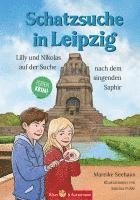 bokomslag Schatzsuche in Leipzig - Lilly und Nikolas auf der Suche nach dem singenden Saphir