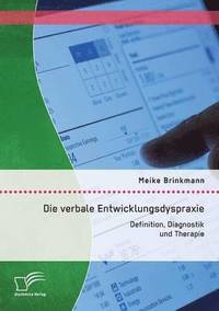 bokomslag verbale Entwicklungsdyspraxie