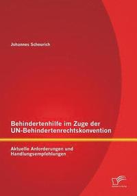 bokomslag Behindertenhilfe im Zuge der UN-Behindertenrechtskonvention