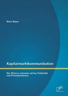 bokomslag Kapitalmarktkommunikation