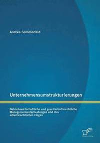 bokomslag Unternehmensumstrukturierungen