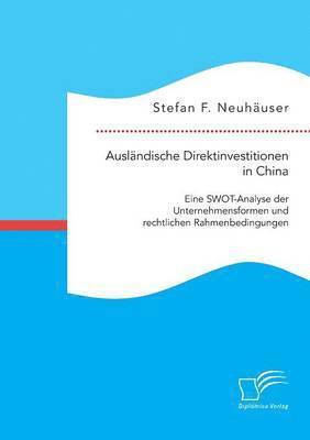 bokomslag Auslndische Direktinvestitionen in China