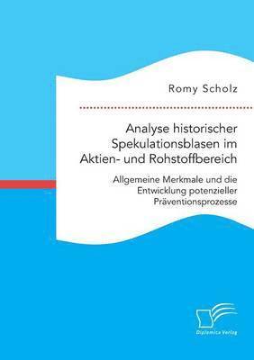 bokomslag Analyse historischer Spekulationsblasen im Aktien- und Rohstoffbereich